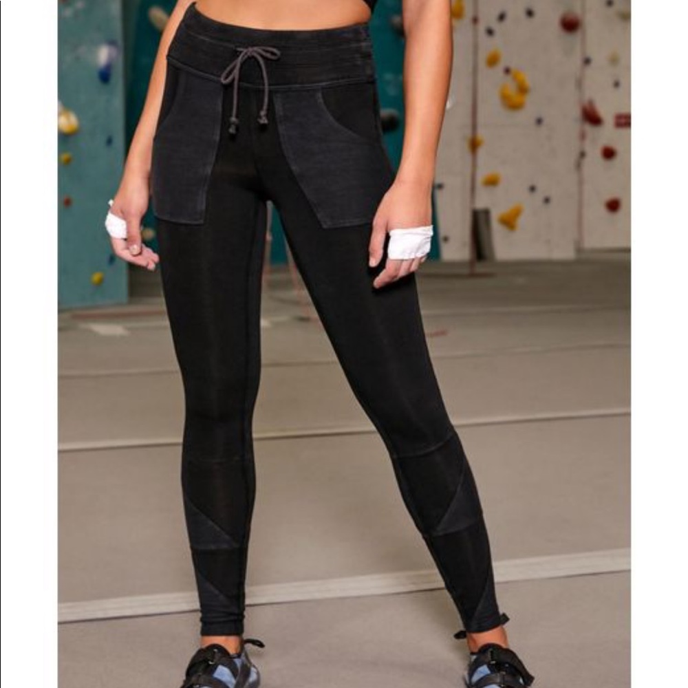 Free People Kyoto Legging Blk size Small